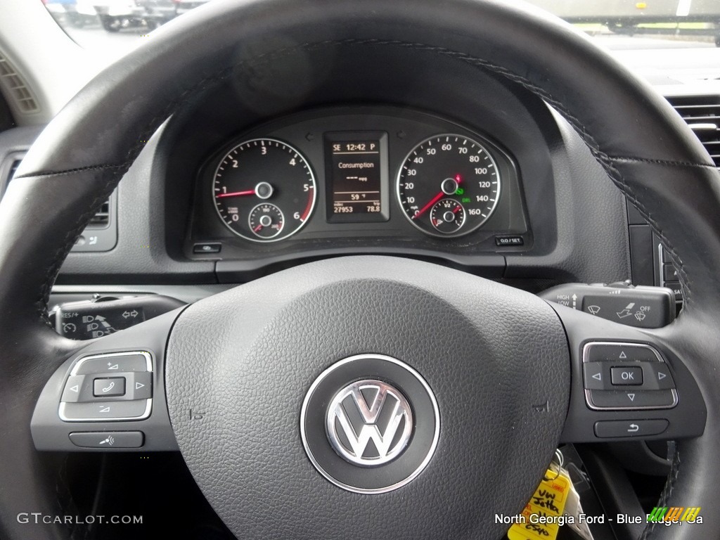 2010 Jetta TDI Sedan - Candy White / Titan Black photo #19
