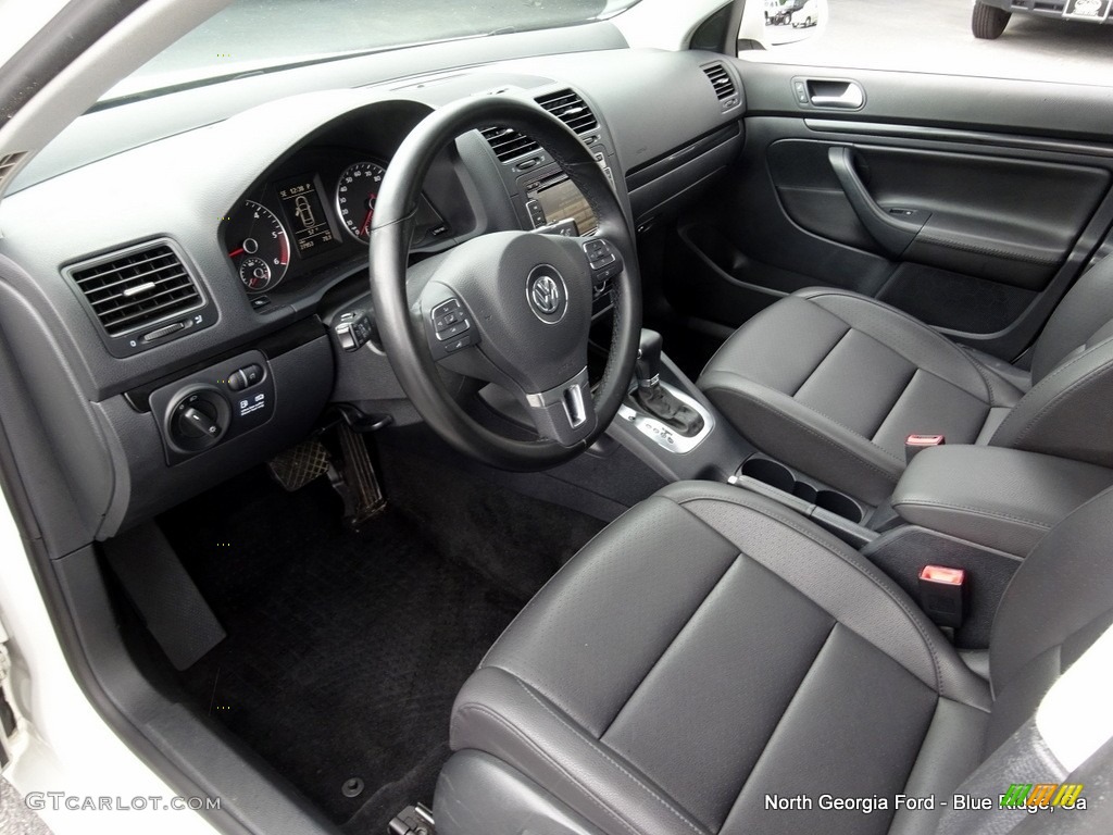 2010 Jetta TDI Sedan - Candy White / Titan Black photo #27
