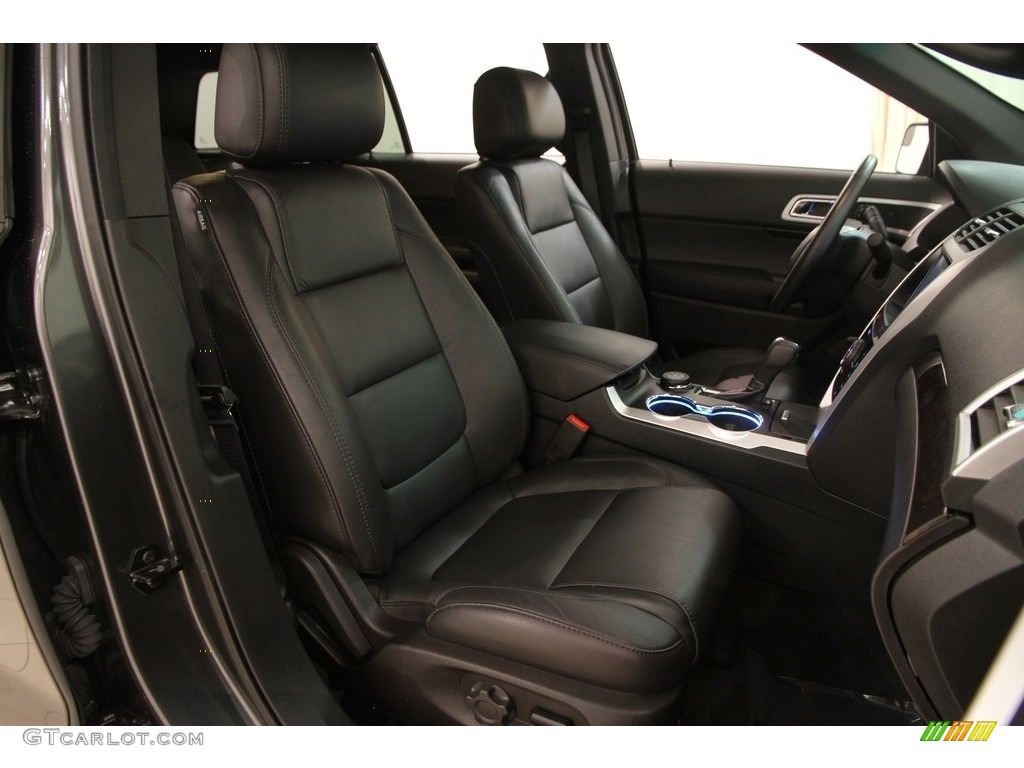 2015 Explorer Limited 4WD - Magnetic / Charcoal Black photo #11