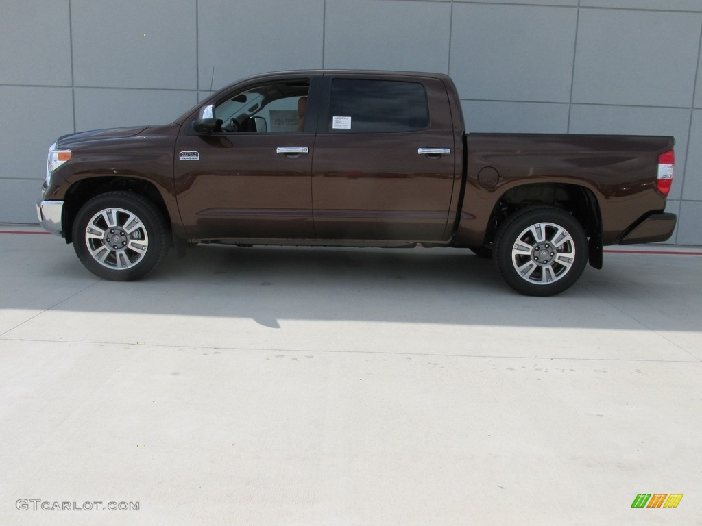 2016 Tundra 1794 CrewMax - Sunset Bronze Mica / 1794 Black/Brown photo #6