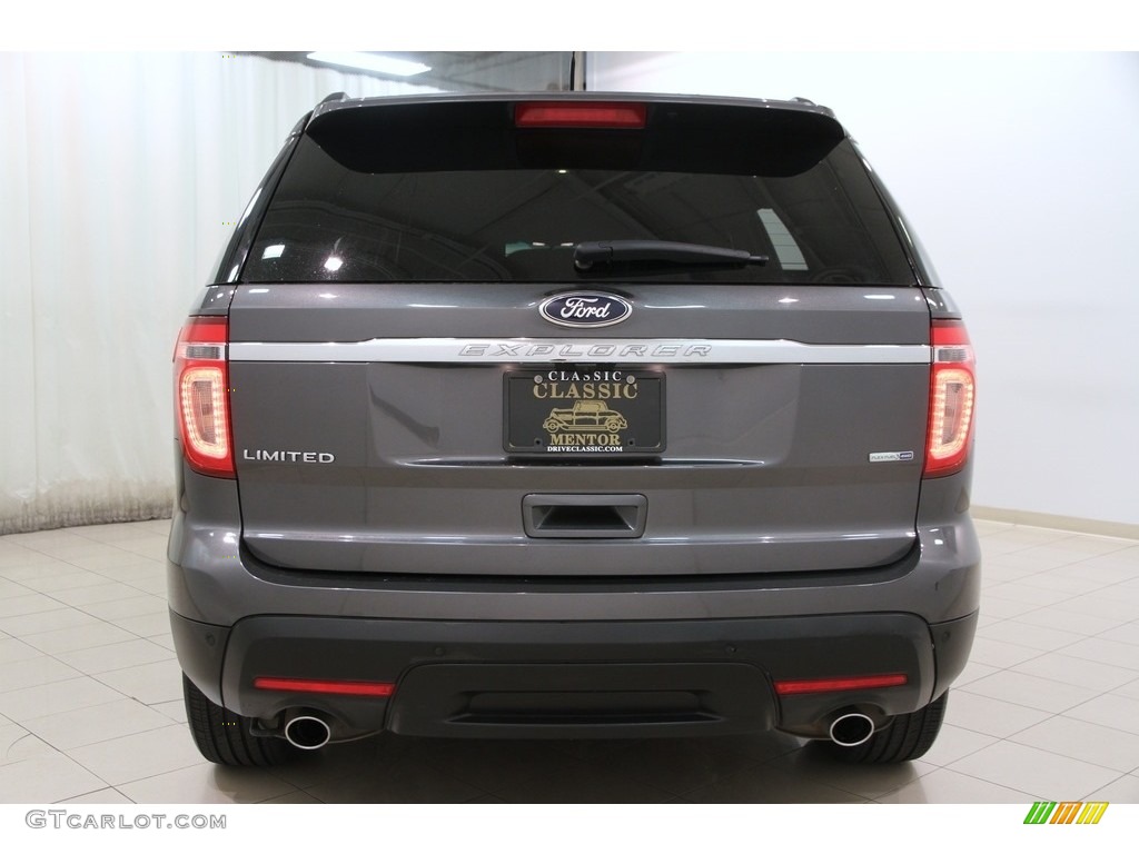 2015 Explorer Limited 4WD - Magnetic / Charcoal Black photo #14