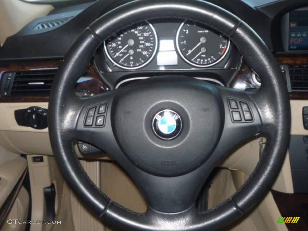 2006 3 Series 330i Sedan - Alpine White / Beige photo #7