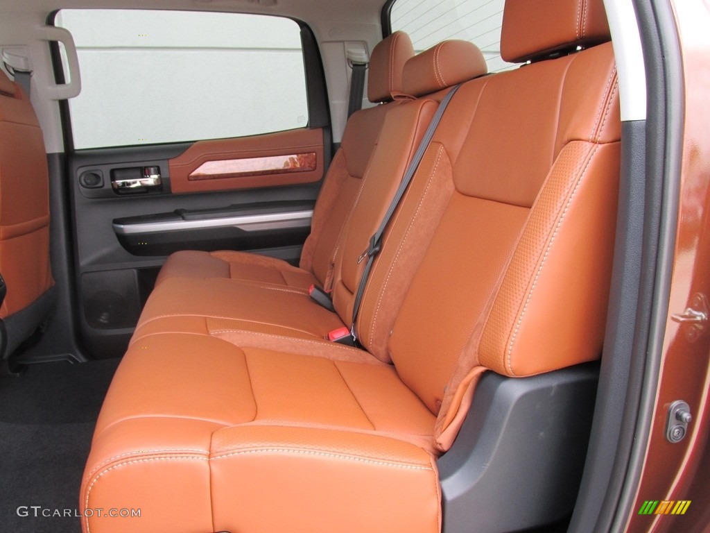 2016 Toyota Tundra 1794 CrewMax Rear Seat Photos