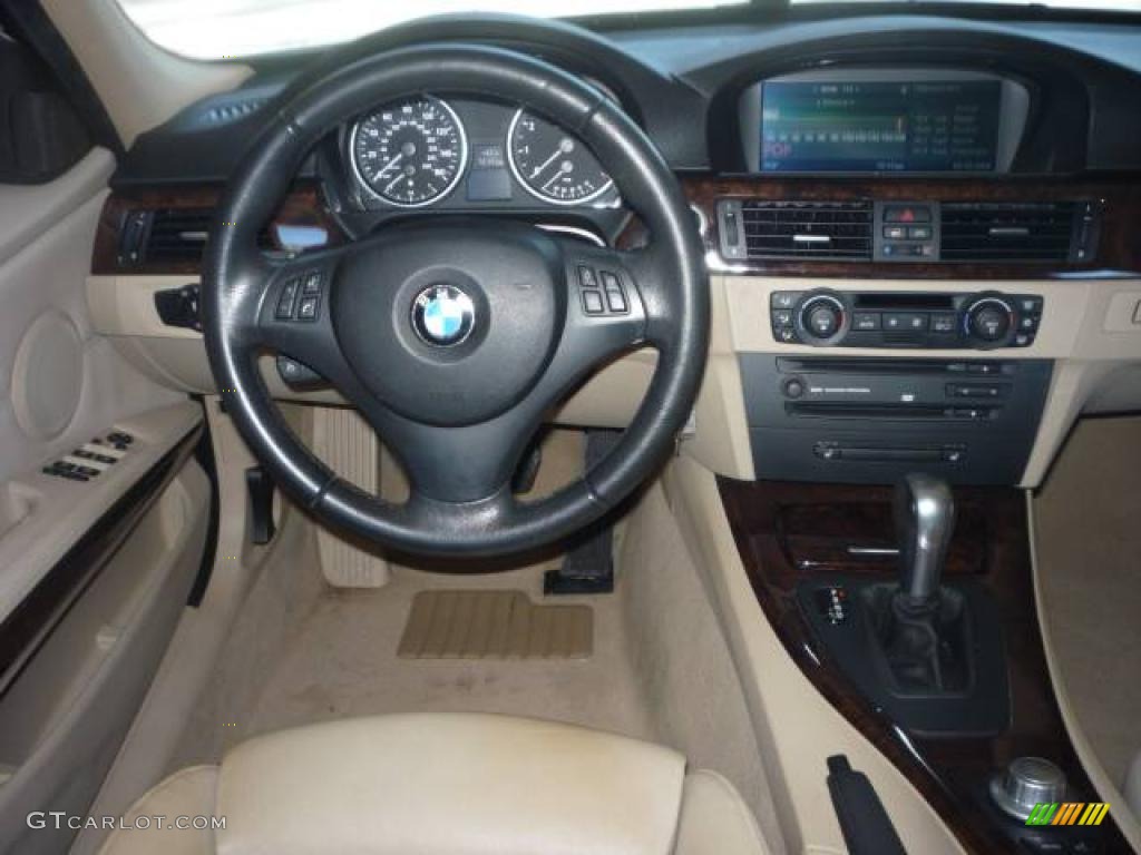 2006 3 Series 330i Sedan - Alpine White / Beige photo #8