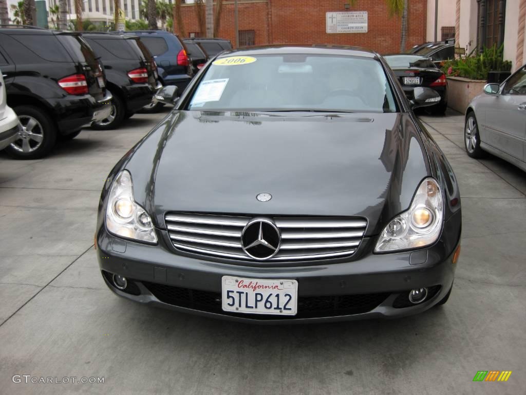 2006 CLS 500 - designo Graphite Metallic / Cashmere Beige photo #4