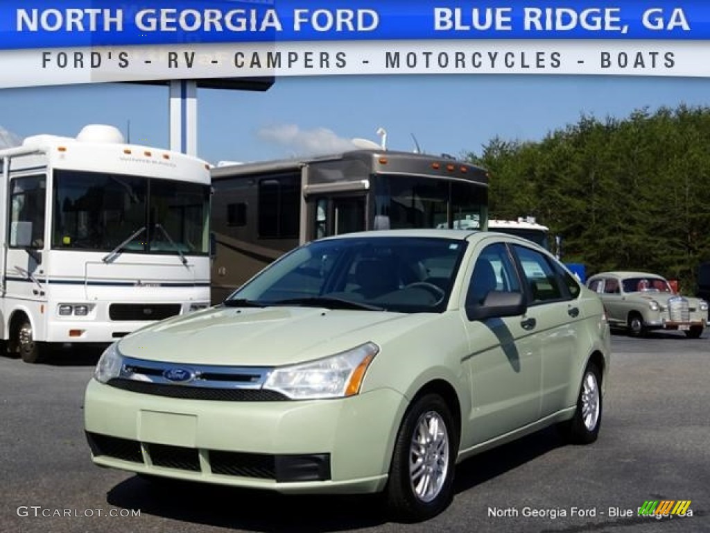 2011 Focus SE Sedan - Natural Neutral Metallic / Medium Stone photo #1