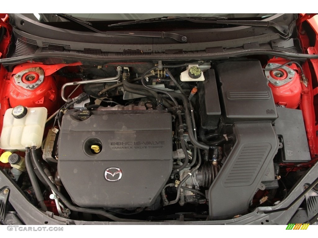 2008 MAZDA3 i Sport Sedan - True Red / Black photo #15