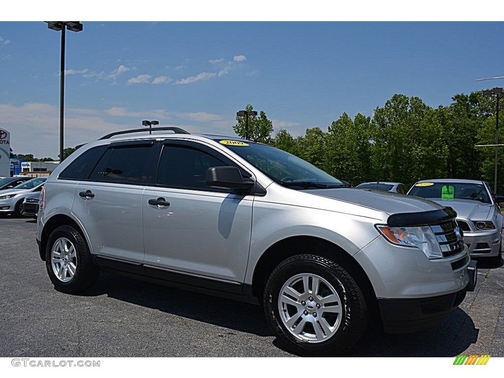 2009 Edge SE - Brilliant Silver Metallic / Charcoal Black photo #1