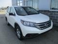 2014 White Diamond Pearl Honda CR-V LX AWD  photo #18