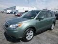 Jasmine Green Metallic 2016 Subaru Forester 2.5i Limited Exterior