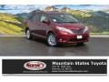 Salsa Red Pearl 2016 Toyota Sienna XLE Premium AWD