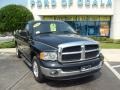 2005 Black Dodge Ram 1500 SLT Quad Cab  photo #9