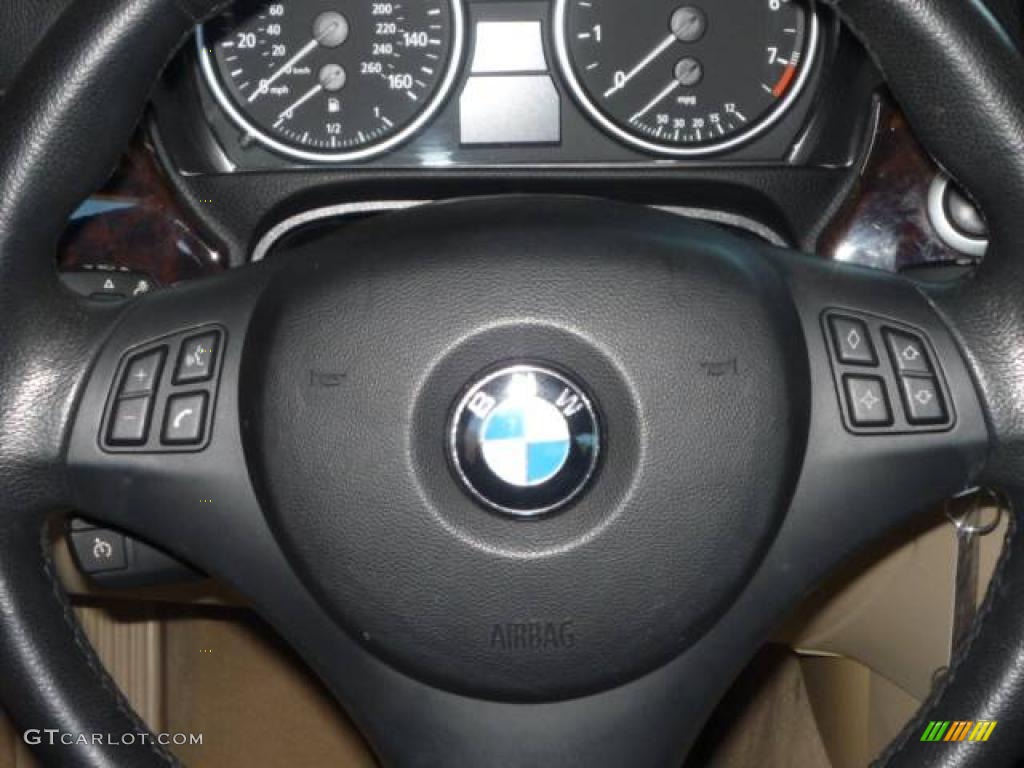2006 3 Series 330i Sedan - Alpine White / Beige photo #20