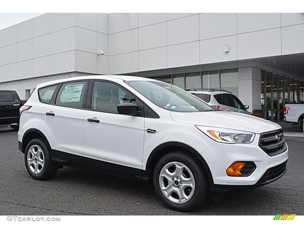 2017 Escape S - Oxford White / Charcoal Black photo #1