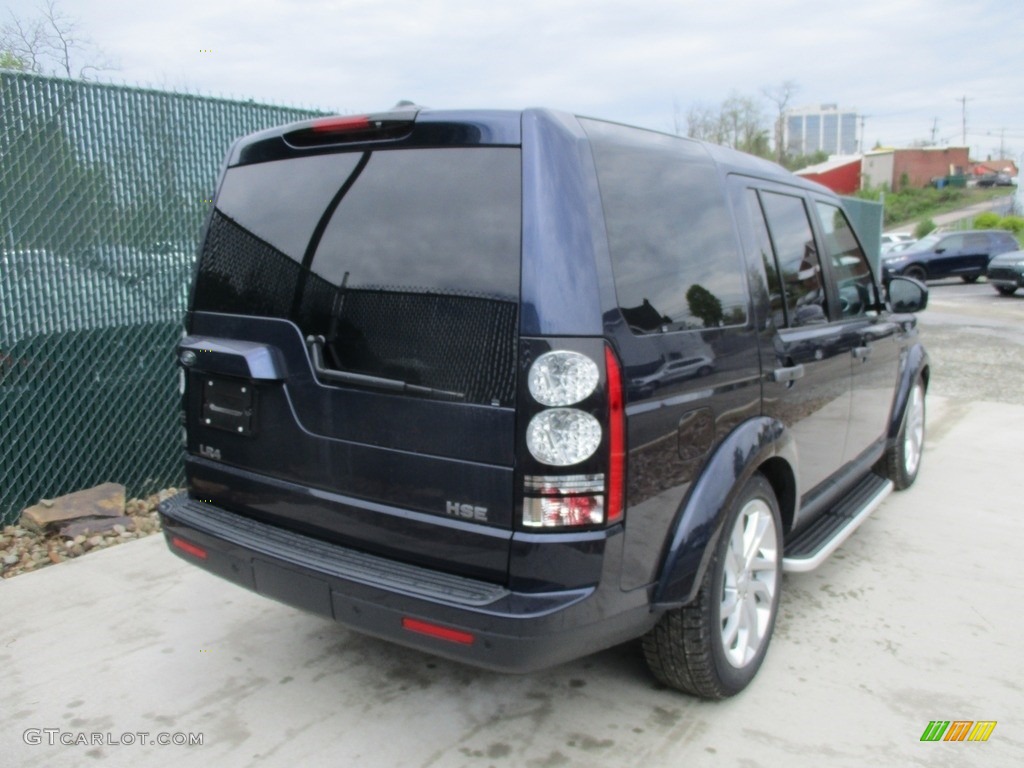 2016 LR4 HSE - Loire Blue Metallic / Ebony/Ebony photo #4