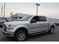 2016 Ingot Silver Ford F150 XLT SuperCrew 4x4  photo #3