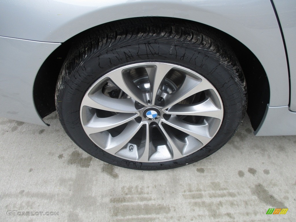 2016 5 Series 528i xDrive Sedan - Glacier Silver Metallic / Black photo #3