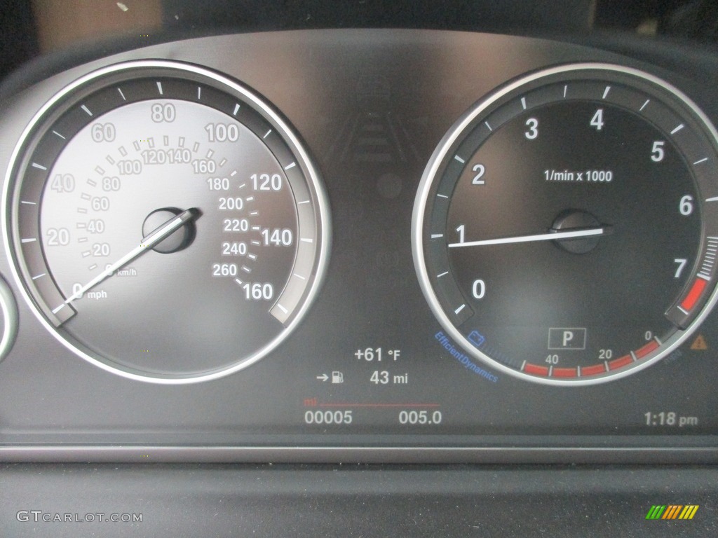 2016 5 Series 528i xDrive Sedan - Glacier Silver Metallic / Black photo #20