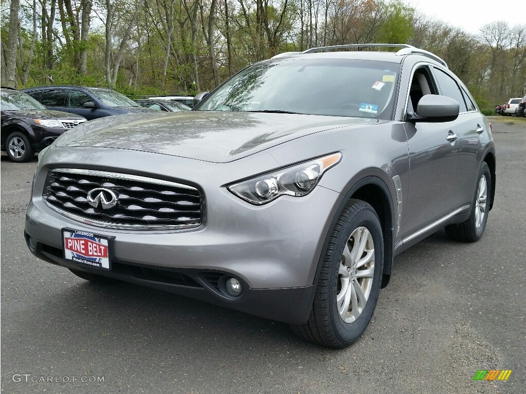 2010 FX 35 AWD - Platinum Graphite / Graphite photo #3