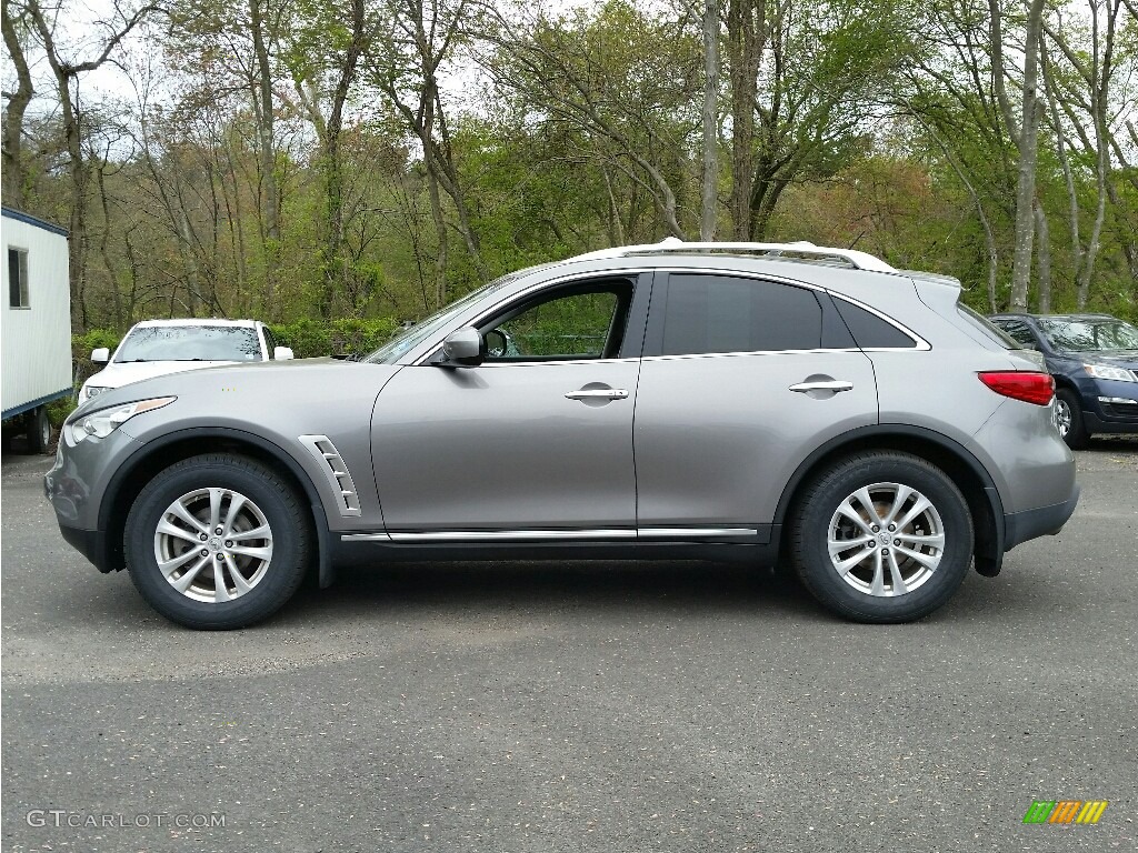 2010 FX 35 AWD - Platinum Graphite / Graphite photo #4