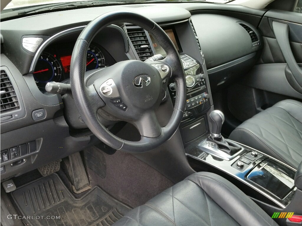 2010 FX 35 AWD - Platinum Graphite / Graphite photo #9