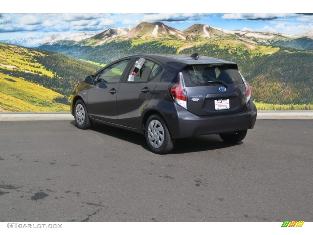 2016 Prius c Two - Magnetic Gray Metallic / Black photo #3