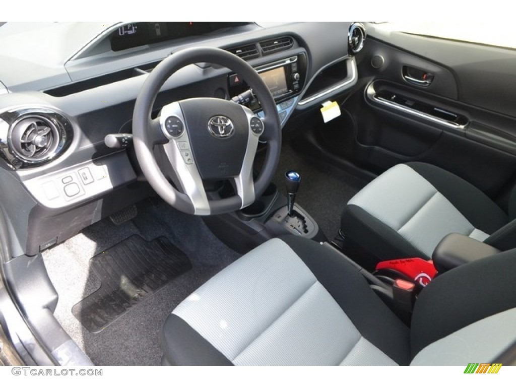 2016 Prius c Two - Magnetic Gray Metallic / Black photo #5