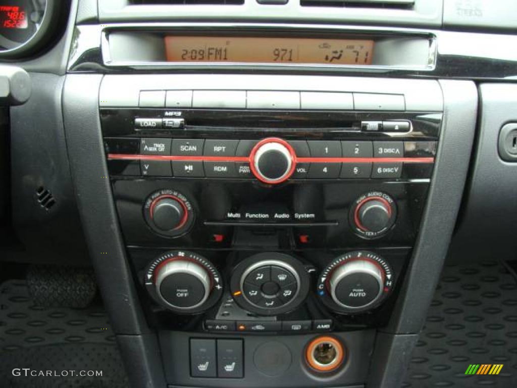2008 MAZDA3 s Grand Touring Hatchback - Stormy Blue Mica / Black photo #11