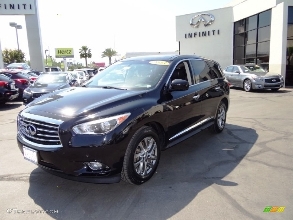 2013 JX 35 AWD - Black Obsidian / Graphite photo #1