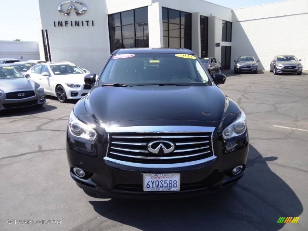 2013 JX 35 AWD - Black Obsidian / Graphite photo #2