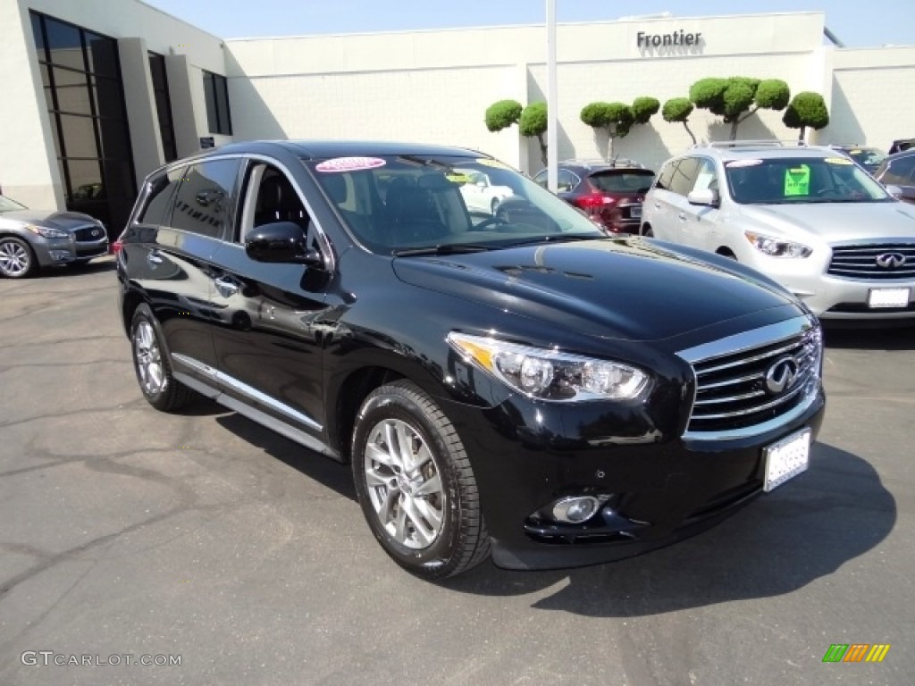 2013 JX 35 AWD - Black Obsidian / Graphite photo #3