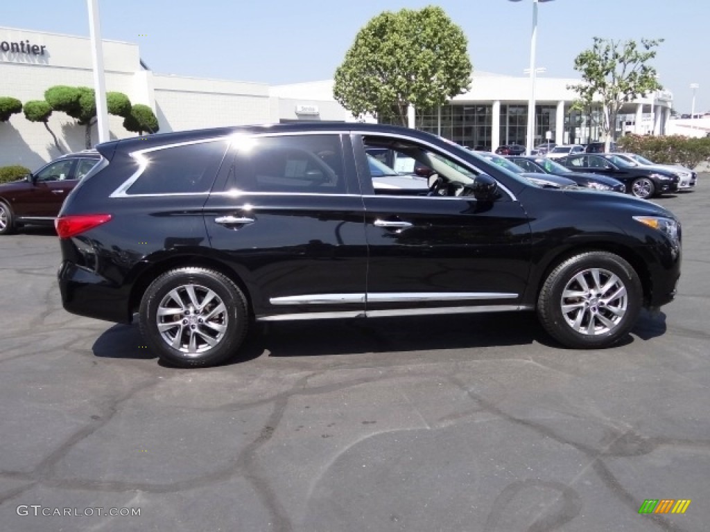 2013 JX 35 AWD - Black Obsidian / Graphite photo #4