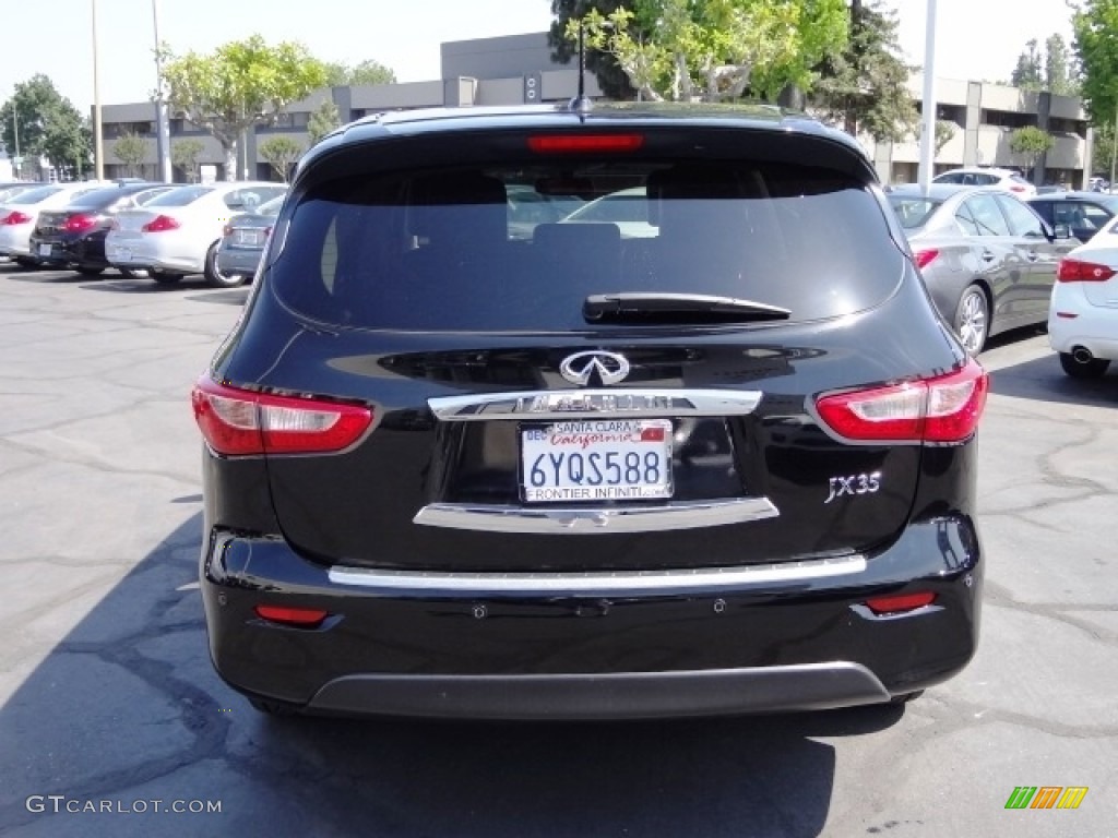 2013 JX 35 AWD - Black Obsidian / Graphite photo #6