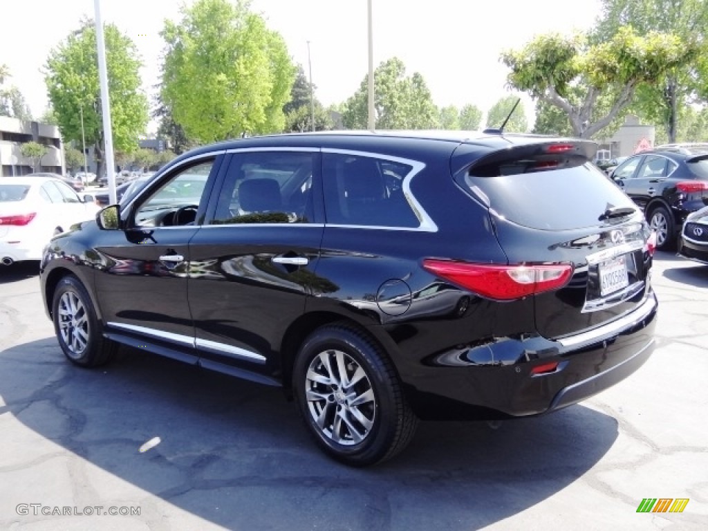 2013 JX 35 AWD - Black Obsidian / Graphite photo #7