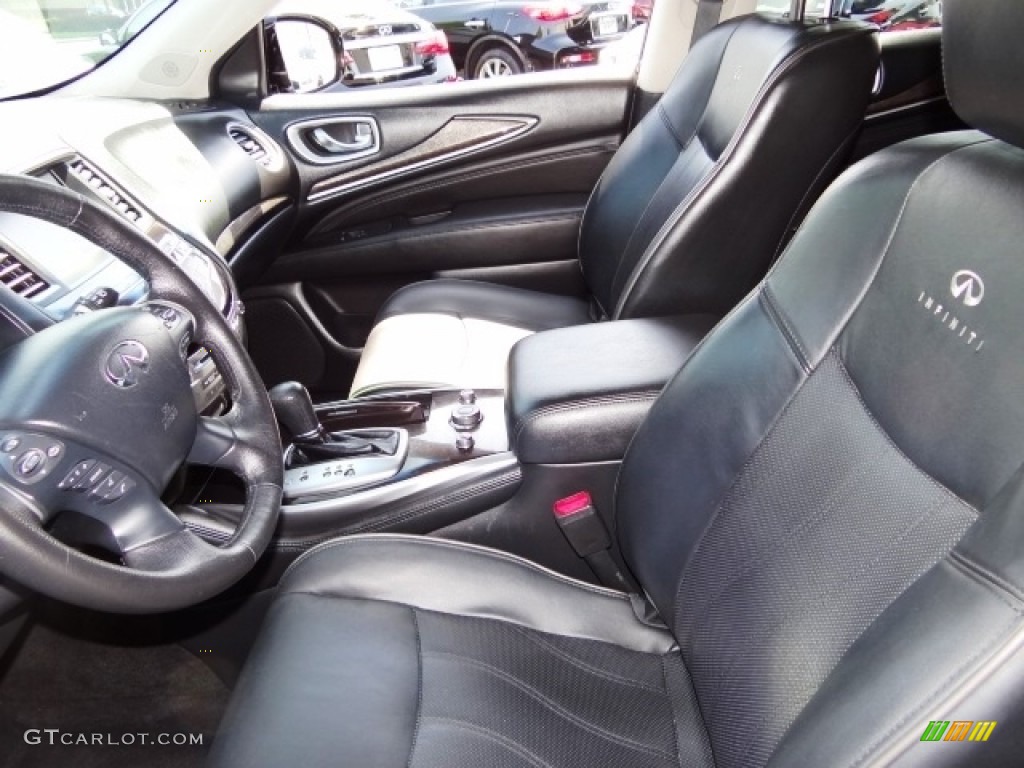 2013 JX 35 AWD - Black Obsidian / Graphite photo #10