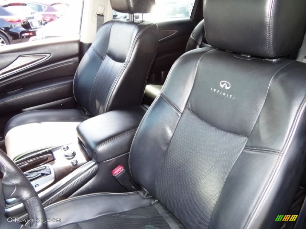 2013 JX 35 AWD - Black Obsidian / Graphite photo #11