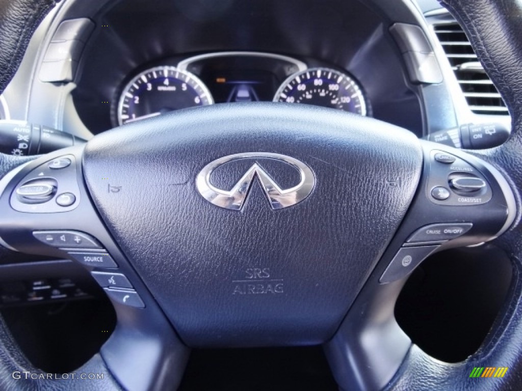 2013 JX 35 AWD - Black Obsidian / Graphite photo #15