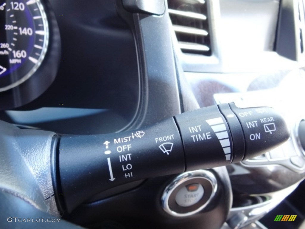 2013 JX 35 AWD - Black Obsidian / Graphite photo #18