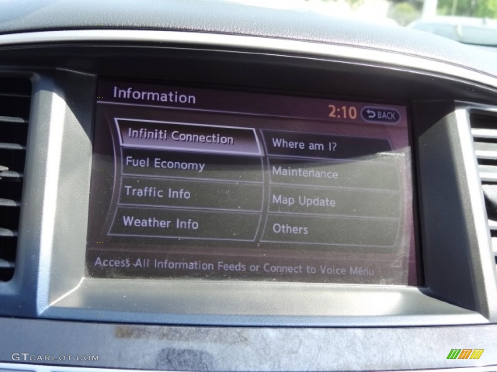 2013 JX 35 AWD - Black Obsidian / Graphite photo #26