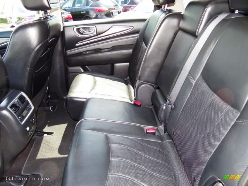 2013 JX 35 AWD - Black Obsidian / Graphite photo #29