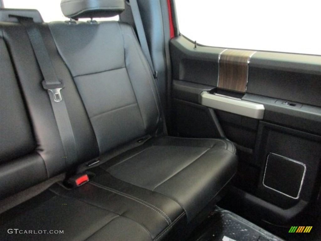 2016 F150 Lariat SuperCrew 4x4 - Ruby Red / Black photo #19
