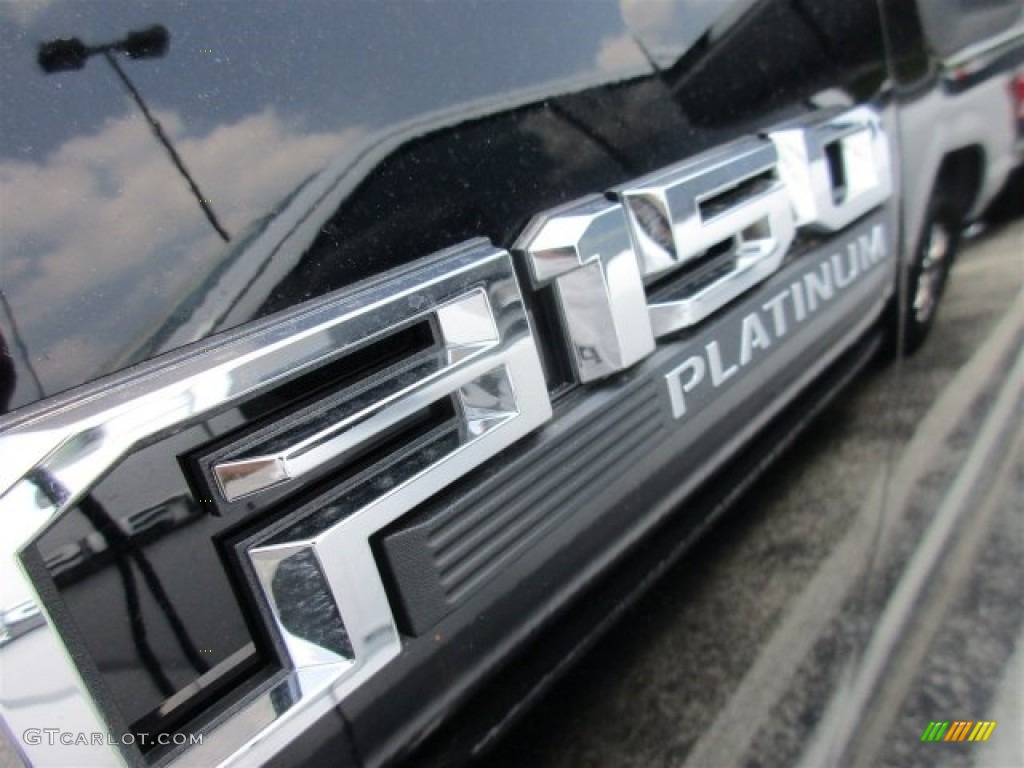 2016 F150 Platinum SuperCrew - Shadow Black / Black photo #3