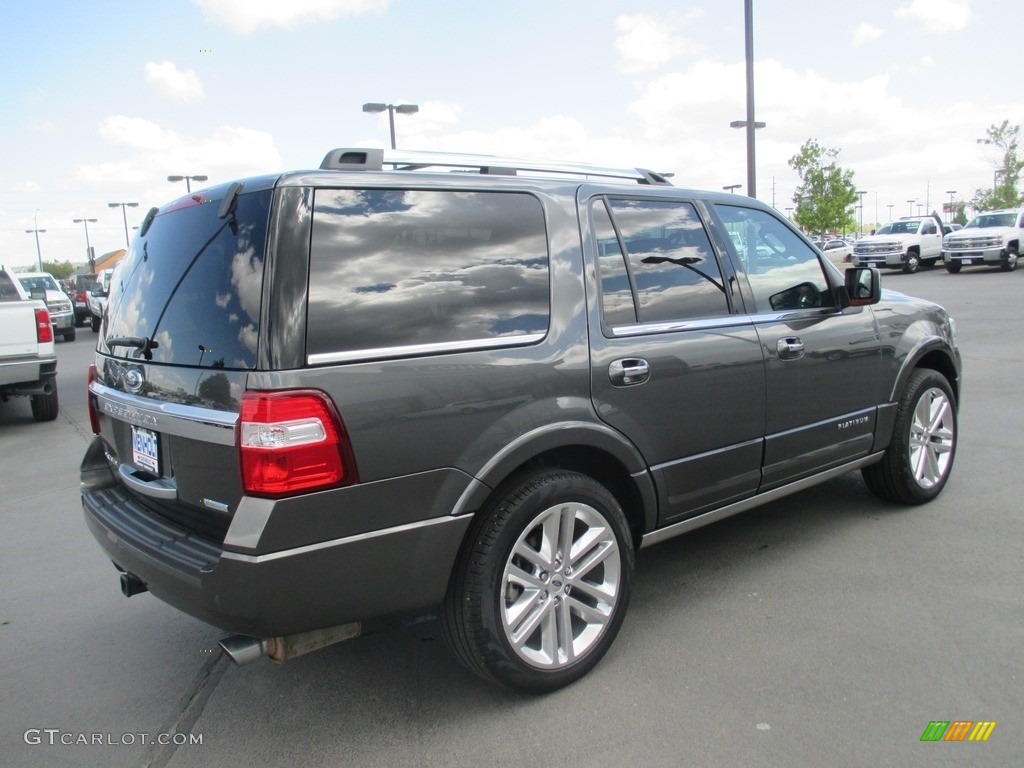 2015 Expedition Platinum 4x4 - Magnetic Metallic / Platinum Ebony photo #6