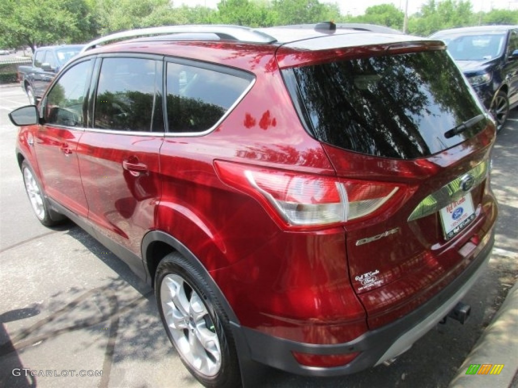 2016 Escape Titanium - Ruby Red Metallic / Charcoal Black photo #4