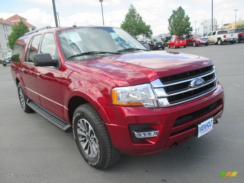 2016 Expedition EL Platinum 4x4 - Ruby Red Metallic / Platinum Ebony photo #1