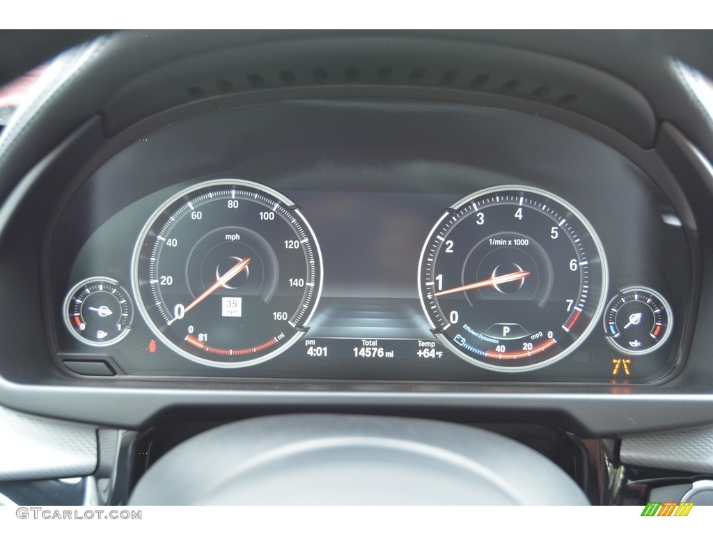 2016 BMW X6 xDrive50i Gauges Photo #112901821