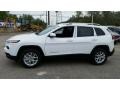 2016 Bright White Jeep Cherokee Latitude 4x4  photo #3