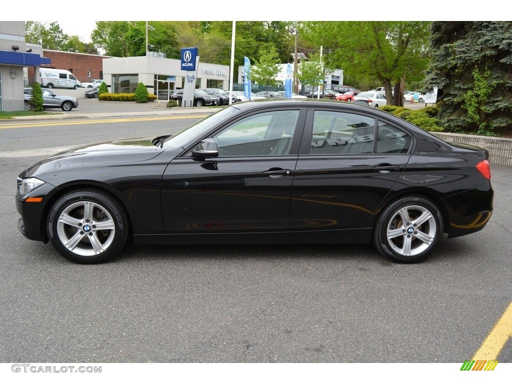 2013 3 Series 328i xDrive Sedan - Black Sapphire Metallic / Black photo #5