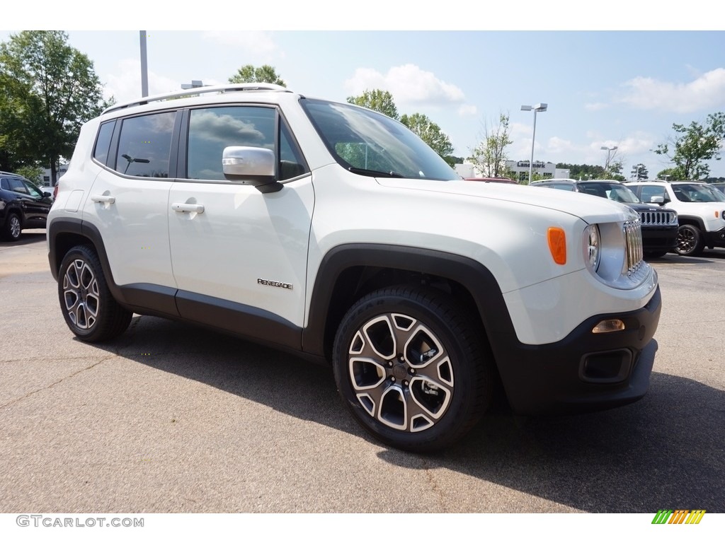 2016 Renegade Limited - Alpine White / Black photo #4