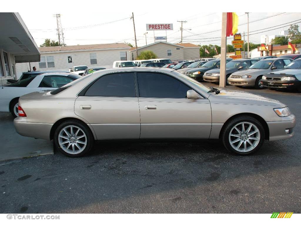 2000 ES 300 Sedan - Burnished Gold Metallic / Ivory photo #2